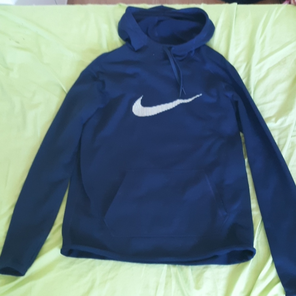 Blue Nike hoodie